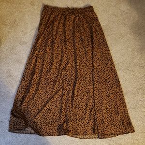 Leopard Skirt